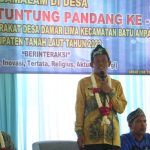 Bupati Sukamta pinta agar PemDes  memaksimalkan  APBDesa
