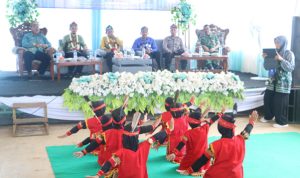 Dua Kelompok Tari  ditampilan di ajang  MTP