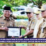 Dinas PUPR Kalsel Juara I Lomba Pertanaman Cabai di Pemprov. Kalsel