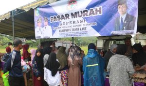 Pertama,  KPMS Tala Gelar Pasar Murah