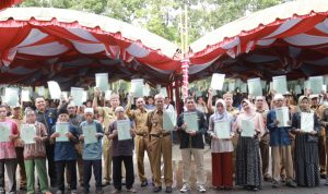 Proses pembuatan Sertifikat Tanah  sudah tuntas