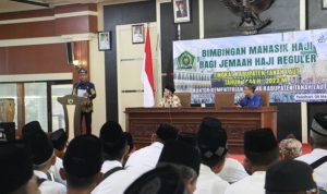 Sekda Tala Buka Pelaksanaan Bimbingan Manasik Haji 2023