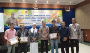 Dr. Diauddin berharap capaian target Imuisasi  100 % dapat ditingkatkan