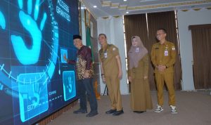 Pj. Bupati, luncurkan penggunaan Aplikasi SRIKANDI, TTE, GNST