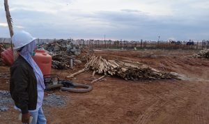Pembangunan RS Bumi Makmur ditahapan pembuatan Ruang UGD