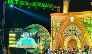 Di Penutupan MTQN Kalsel, Gubernur Kalsel mendoakan semoga di nasional mampu bersaing raih kemenangan