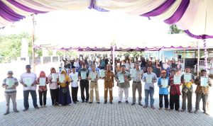 ·  243 Sertipikat Program PTSL yang Dibagikan agar dijaga dengan baik
