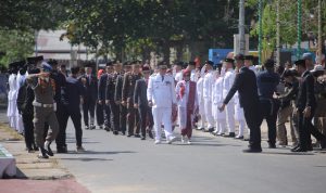 Peringatan Detik-Detik Kemerdekaan RI ke 78 di Batola Khidmat