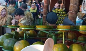 Di Festival Wisata, Barito Kuala Perkenalkan Es Krim Kuwini