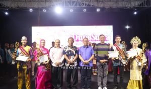Bupati Tala disambut Bupati Wajo dimalam Grand Final Duta Sutra