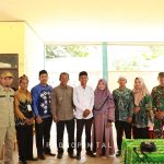 Bupati besama Dandim Tala tinjau PILKADES dibeberapa Desa