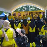 Gelaran Jalan Sehat Paman Birin –  Husnul di Kecamatan Banjarmasin Selatan , Saidah Dapatkan Umrah