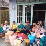 Prihatin Karhutla di Liang Anggang , KPB Banjarbaru berikan Bantuan kepada Warga
