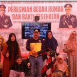 Buat terharu Pj Bupati Tala,  atas pemberian kursi roda dan bedah rumah dari POLRI