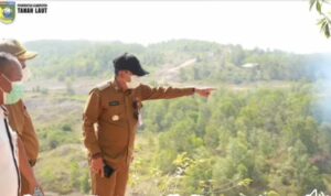 Tinjau Lokasi kebakaran batubara, Pj Bupati Tala pinta koordinasikan dengan PT Arutmin & PCMU