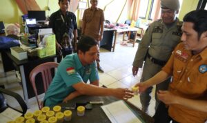 Persiapan Rad P4GN tahun 2023 Pemkab. Batola laksanakan Tes Urine