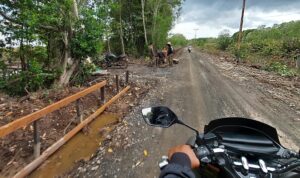 Desember 2023 Penyiringan Jalan Kuala Lupak Batola selesai