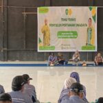 Hj. Anisah bagikan bagikan Ilmu kepada  Penyuluh Pertanian Swadaya Se Kabupaten Tapin