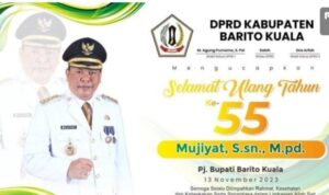 Sekwan doakan kepada Pj Bupati Batola, Allah selalu berikan Rahmat