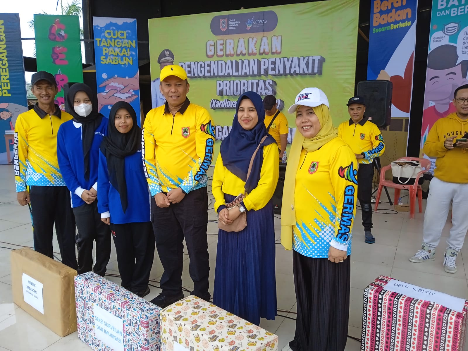 Di Gelaran HKN, DINKES KASEL adakan Pemeriksaan Kesehatan Gratis