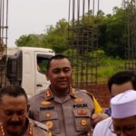 Kapolres Tanah Laut Hadiri Peletakan Batu Pertama Rest Area  & Mesjid di Gunung Kayangan