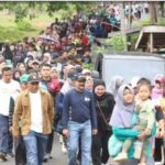 Pj Bupati Tanah Laut melepas secara resmi peserta Jalan Santai