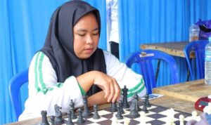 Pelajar Batu Ampar Ikuti Turnamen Catur Rebutkan Piala Pj Bupati