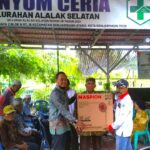 POSYANDU Lansia Senyum Ceria Alalak Selatan  menerima bantuan