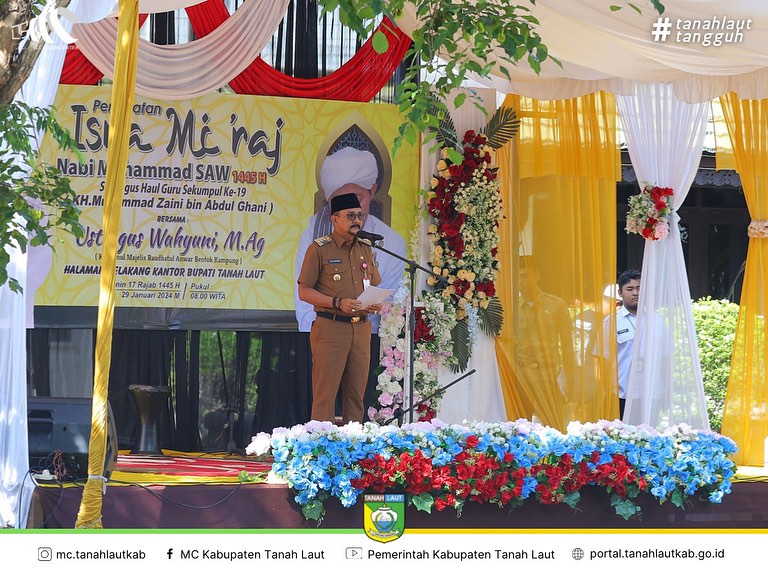 Peringati Isra Miraj dan Haul Guru Sekumpul, Pj Bupati Tala ingatkan Netralitas ASN dalam Pemilu