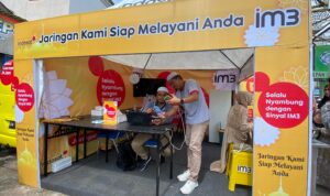 Indosat Perkuat Jaringan ,  IM3 Siapkan Posko Rest Area di Haul Guru Sekumpul