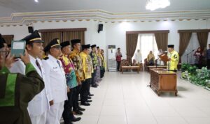 Pj. Bupati Batola  Lantik 37 Pejabat Pemerintah