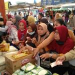 10.900 Paket Sembako Murah di disediakan pada 22 titik di Kelurahan Banjarmasin