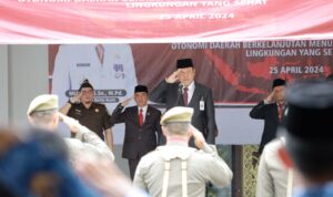 PERINGATAN HARI OTONOMI DAERAH KE-XXVII SEKALIGUS HUT SATPOL PP, SATLINMAS, DAN DAMKAR