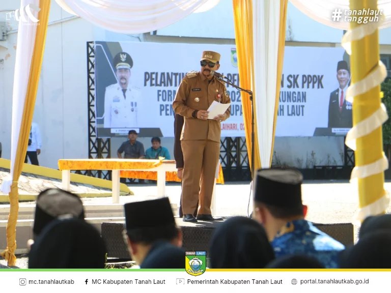 757 PPPK Pemkab Tala Resmi Dilantik