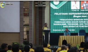 Pj. Bupati Syamsir Membuka Pelatihan Kepemimpinan Kepala Desa