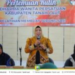 DWP Tala Gelar Pertemuan Rutin Sekaligus Pelatihan Pembuatan Tudung Saji