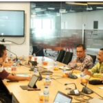 Syamsir bersama Kadis PUPR Tala kunjungi Kementrian BUMN