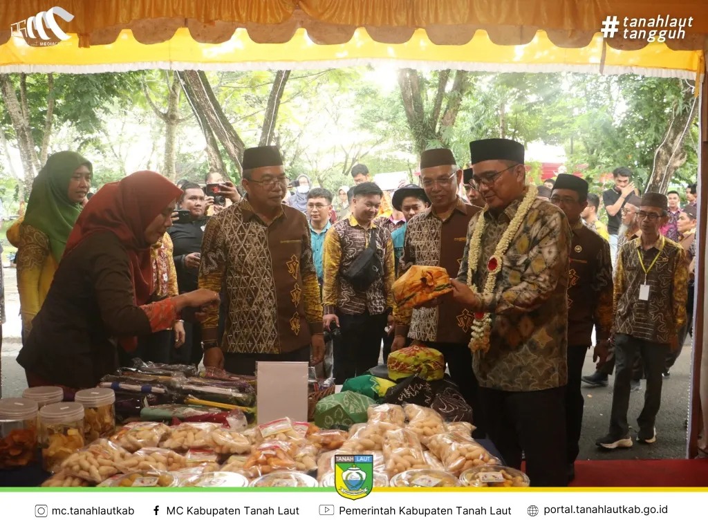 Puluhan UMKM dan IKM Tala Tampilkan Produk Saat Bazar MTQN di Tapin