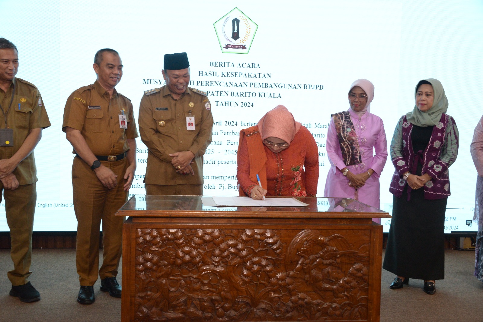 Mujiyat usul jalan Besar pada Musrenbang RPJPD tahun 2024