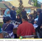 Dinas Kesehatan Tala Berikan Layanan Kesehatan di Car Free Day