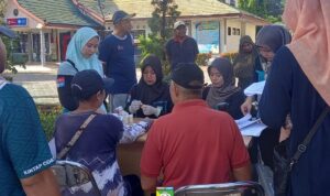 Dinas Kesehatan Tala Berikan Layanan Kesehatan di Car Free Day
