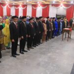Resmi dilantik, 35 Anggota DPRD Tala segera bekerja