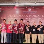 H.Bambang – Ikhwan (BAIK) resmi mendaftar ke KPU Tanah Laut Di Hari Terakhir