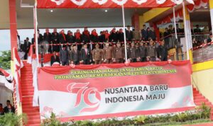 Peringatan Detik Detik Proklamasi RI ke 79 di Barito Kuala
