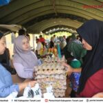 Diskopdag Tala Gelar Pasar Murah di Desa Kunyit