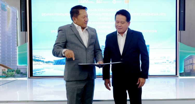 Perkuat Sinergi demi Sediakan Rumah bagi Masyarakat, BSI dan REI MOU