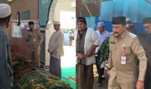 Pj Bupati Tala Takziah ke Rumah Duka Almarhum Nahrin Fauzi