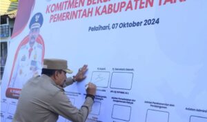 Perkuat Netralitas Jelang Pilkada, Syamsir Pimpin Penandatanganan Komitmen Bersama ASN Pemkab Tala