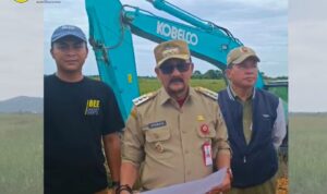 Pj Bupati Tala Tinjau Persiapan Program Cetak Sawah Rakyat di Bati-Bati
