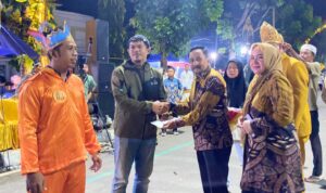 Usung Tema Daur Ulang Limbah Plastik, Dispusip Tala Juara Favorit SKPD Pada Tala Night Carnaval